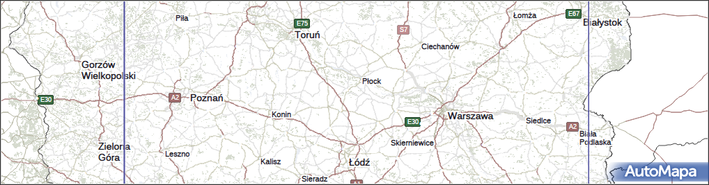 DK8 Droga krajowa nr 8 korki drogowe na mapie Targeo